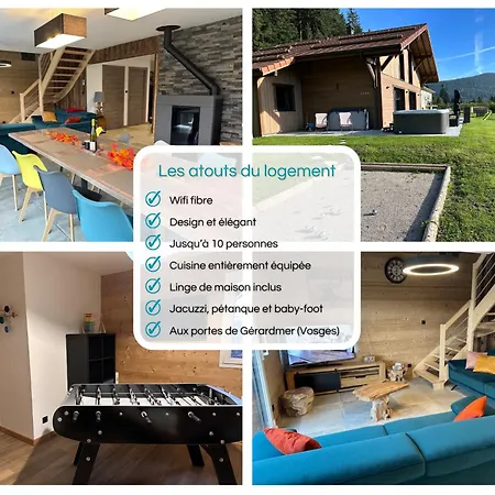 Cocotte - Petanque, Jacuzzi & Baby-foot Xonrupt-Longemer
